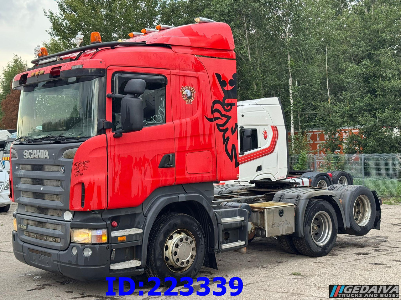 SCANIA R420 MANUAL 6x2 - Tracteur routier: photos 1 SCANIA R420 MANUAL 6x2 - Tracteur routier: photos 1