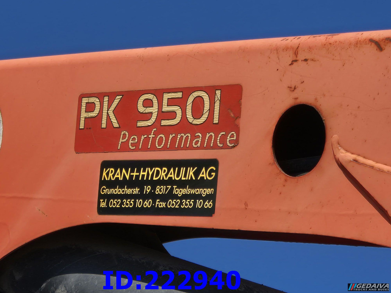 VOLVO FH12 420HP + Crane Palfinger PK9501 - Camion plateau: photos 5 VOLVO FH12 420HP + Crane Palfinger PK9501 - Camion plateau: photos 5