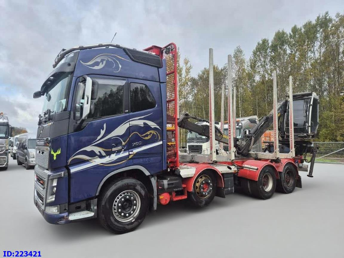 VOLVO FH16 750HP 8x4 + KESLA CRANE - Camion grumier: photos 1 VOLVO FH16 750HP 8x4 + KESLA CRANE - Camion grumier: photos 1