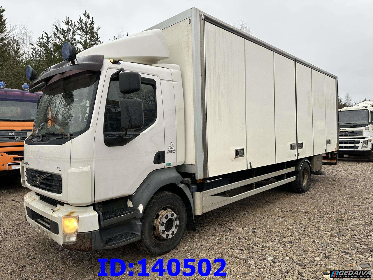 VOLVO FL 280 4x2 Manual Euro5 - Camion fourgon: photos 1 VOLVO FL 280 4x2 Manual Euro5 - Camion fourgon: photos 1
