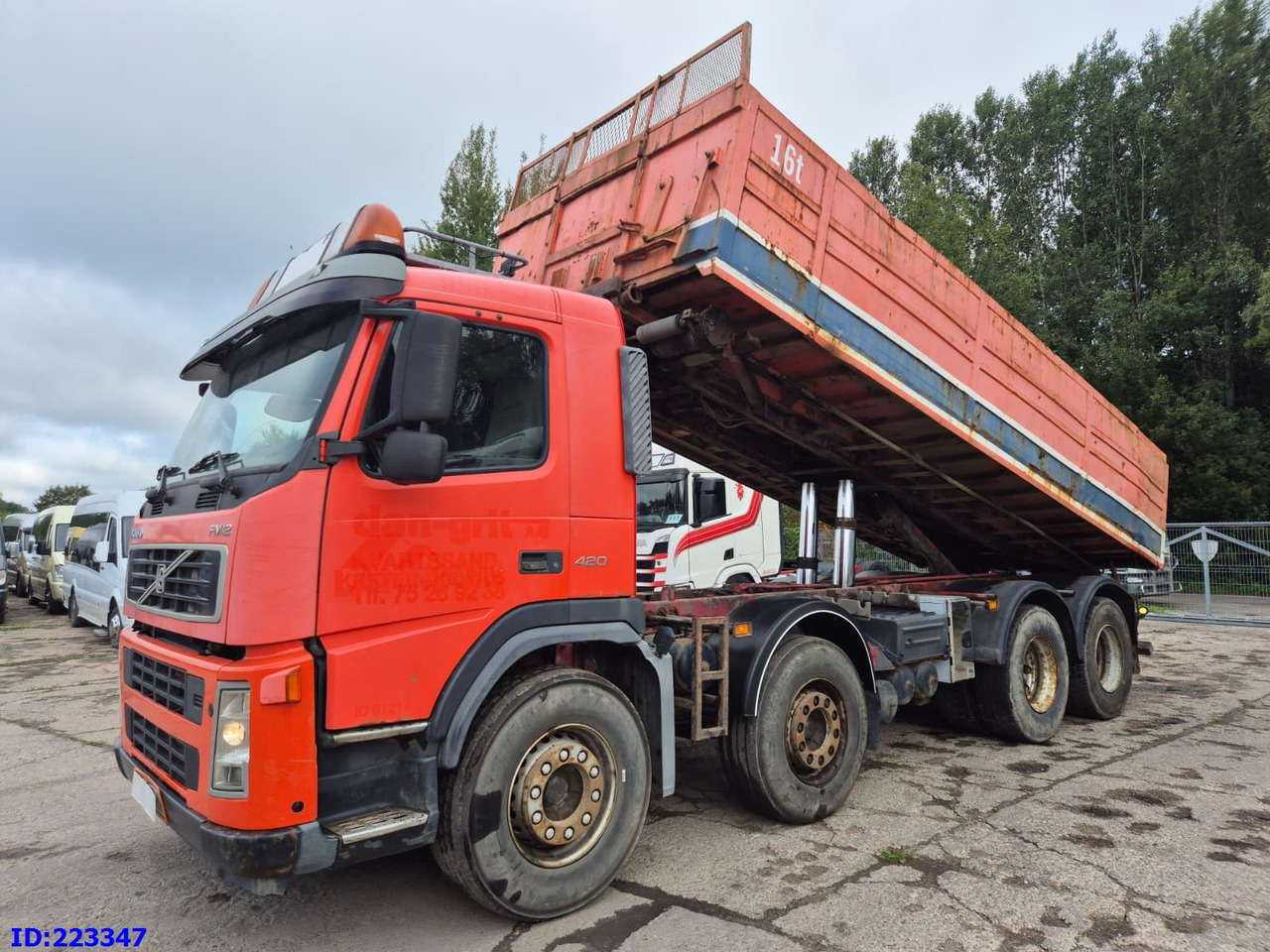 VOLVO FM12 420HP 8X4 Manual - Camion benne: photos 1 VOLVO FM12 420HP 8X4 Manual - Camion benne: photos 1