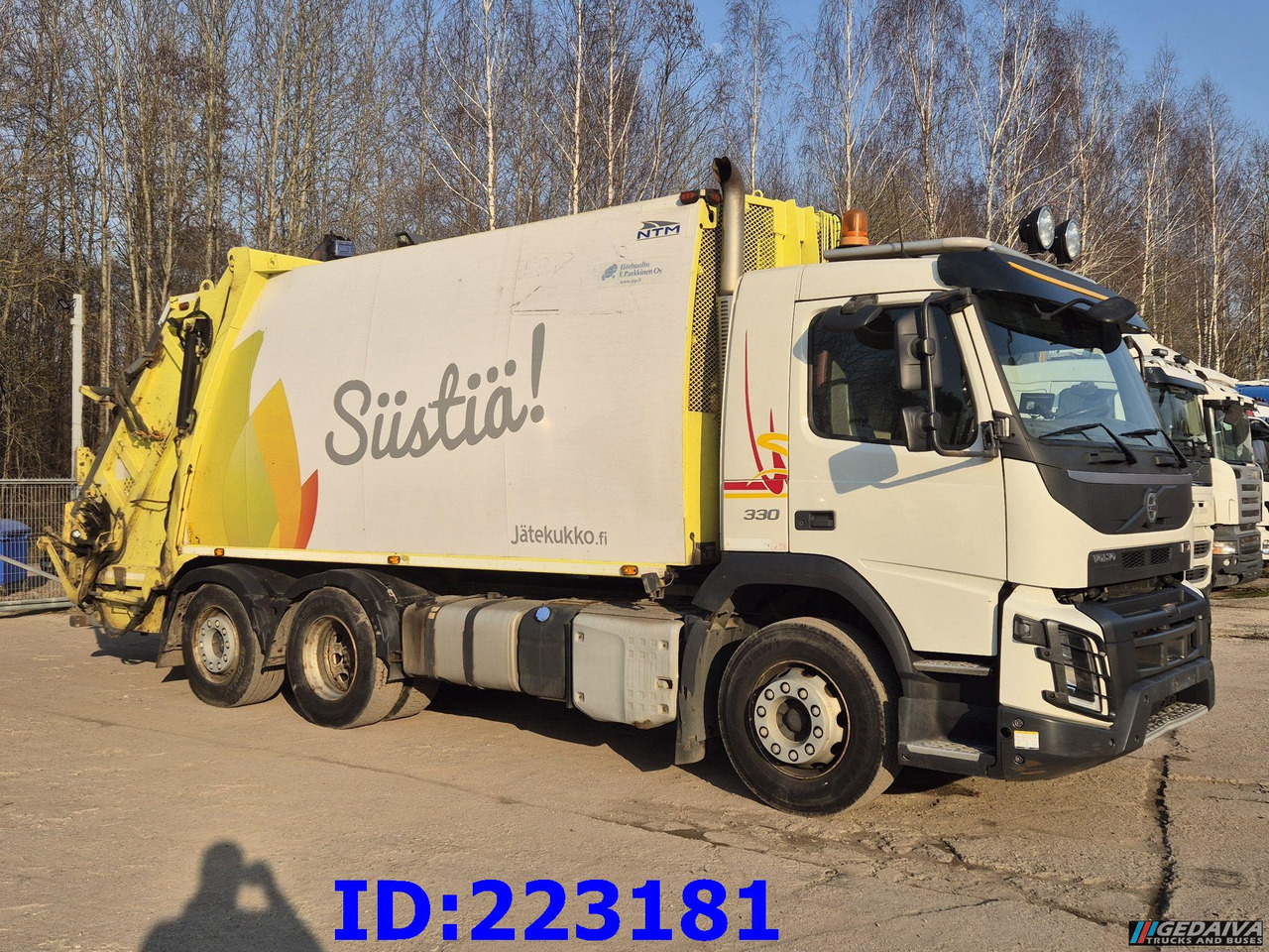 VOLVO FMX 11 330HP 6x2 (Steering axel) - Euro6 - Benne à ordures ménagères: photos 4 VOLVO FMX 11 330HP 6x2 (Steering axel) - Euro6 - Benne à ordures ménagères: photos 4