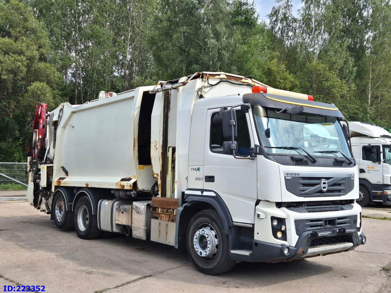 VOLVO FMX 330HP 6x2 Norba RL300. Keox -bio, Ferrari crane, Dynawatt -pressure - Benne à ordures ménagères: photos 4 VOLVO FMX 330HP 6x2 Norba RL300. Keox -bio, Ferrari crane, Dynawatt -pressure - Benne à ordures ménagères: photos 4