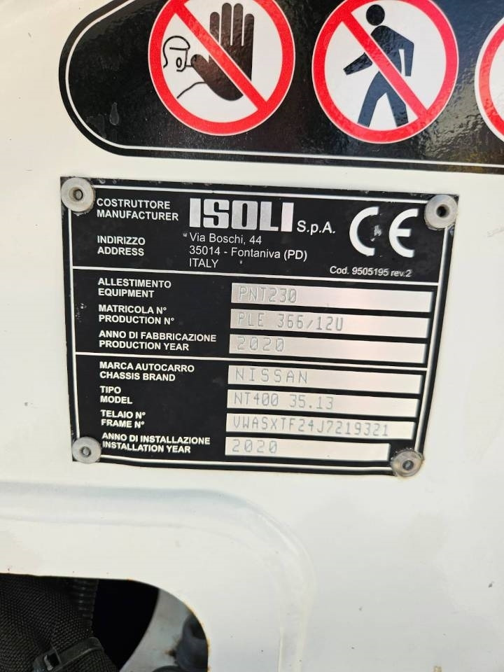 Isoli PNT 230 - Camion avec nacelle: photos 3 Isoli PNT 230 - Camion avec nacelle: photos 3