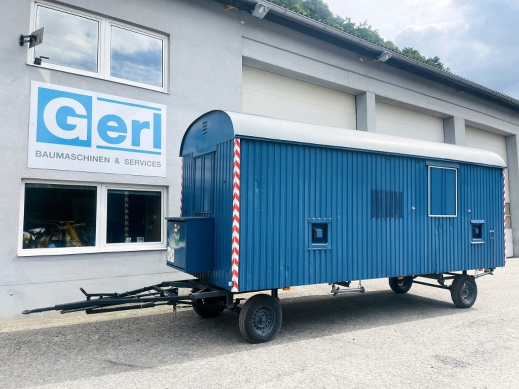 Diverses WEIRO BM-C23 BAUWAGEN (4070) - Conteneur comme habitat, Remorque: photos 1 Diverses WEIRO BM-C23 BAUWAGEN (4070) - Conteneur comme habitat, Remorque: photos 1