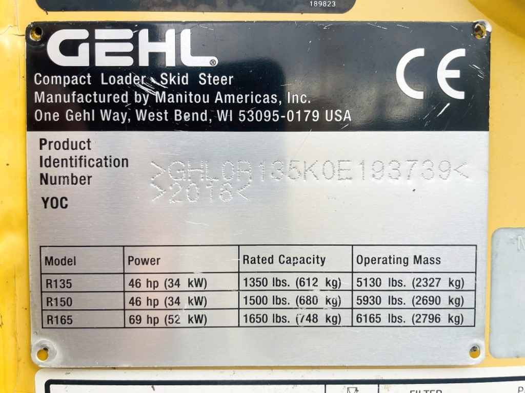 Gehl R135 (4068) - Mini chargeuse: photos 3 Gehl R135 (4068) - Mini chargeuse: photos 3