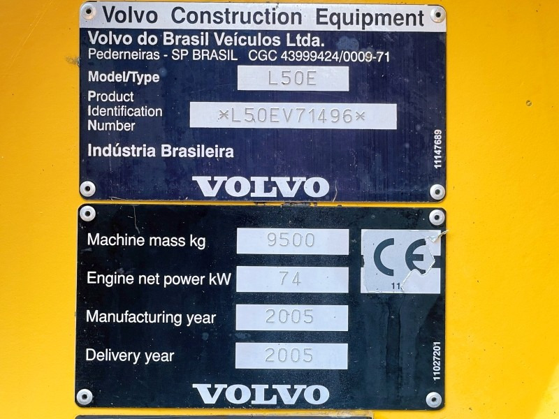 Volvo L50E (3888) - Chargeuse sur pneus: photos 4 Volvo L50E (3888) - Chargeuse sur pneus: photos 4