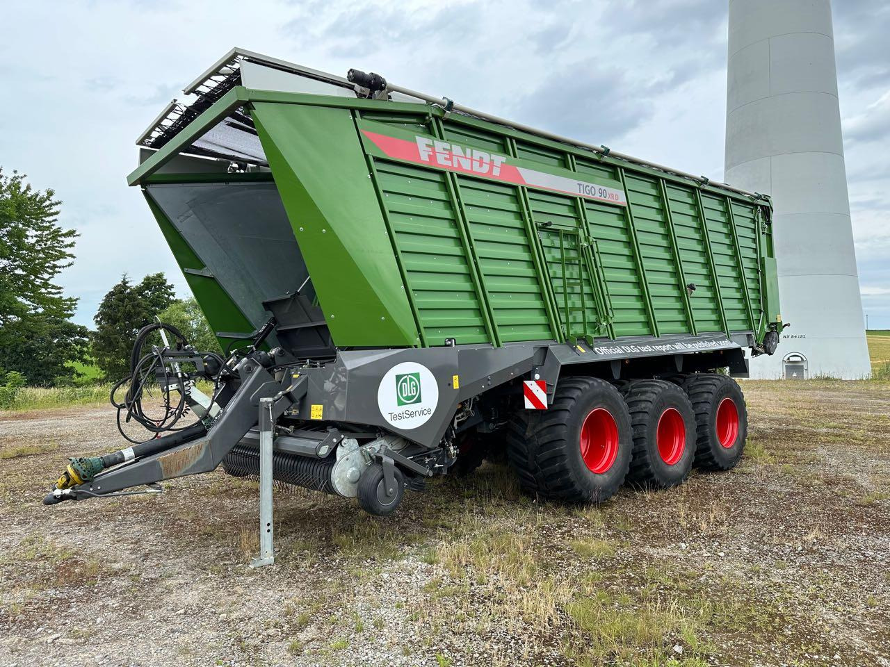 Fendt TIGO 90 XR D - Ladewagen - Autochargeuse: photos 1 Fendt TIGO 90 XR D - Ladewagen - Autochargeuse: photos 1