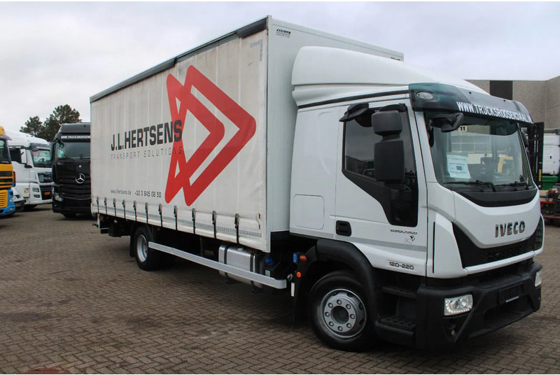 Iveco Eurocargo 120E21 + euro 6 + lift + closed/curtain - Camion à rideaux coulissants: photos 2 Iveco Eurocargo 120E21 + euro 6 + lift + closed/curtain - Camion à rideaux coulissants: photos 2
