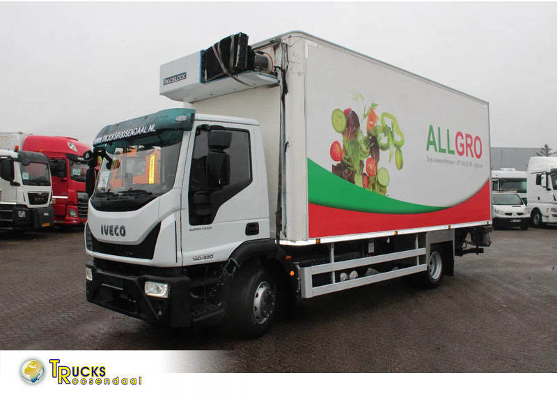 Iveco Eurocargo 140e22 + EURO 6 + LOW KM + chereau - Camion frigorifique: photos 1 Iveco Eurocargo 140e22 + EURO 6 + LOW KM + chereau - Camion frigorifique: photos 1