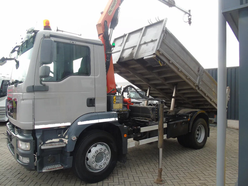 MAN TGM 18.250 + PALFINGER 11.001K + TIPPER + EURO 5 - Camion grue: photos 5 MAN TGM 18.250 + PALFINGER 11.001K + TIPPER + EURO 5 - Camion grue: photos 5