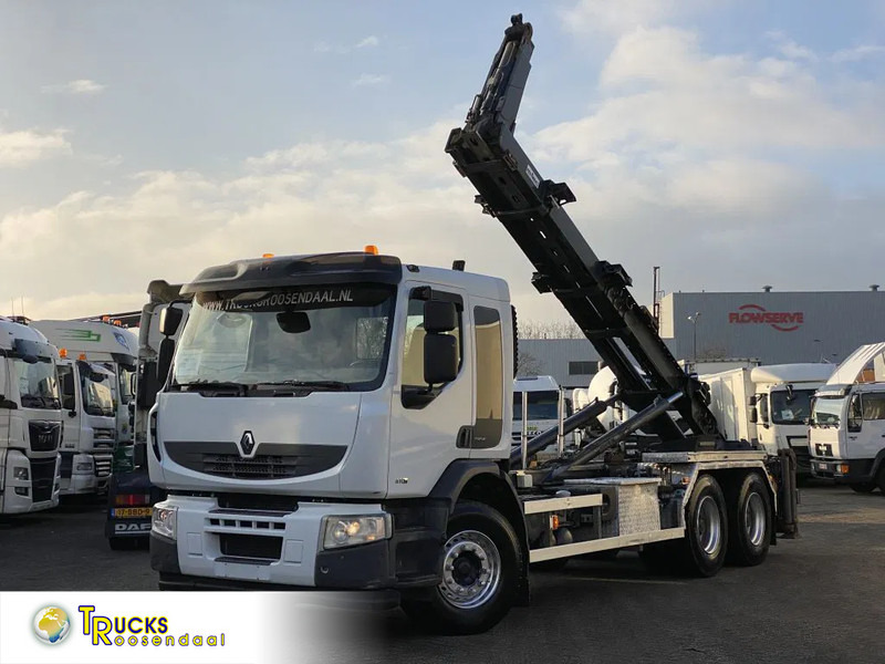 Renault Premium 410 DXI + Hook system + 6x4 - Camion ampliroll: photos 1 Renault Premium 410 DXI + Hook system + 6x4 - Camion ampliroll: photos 1