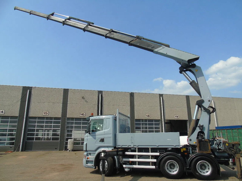 Scania R reserved 420 + PALFINGER 72002 + 7 EXTENTIONS + 6X4 + REMOTE - Camion grue: photos 2 Scania R reserved 420 + PALFINGER 72002 + 7 EXTENTIONS + 6X4 + REMOTE - Camion grue: photos 2