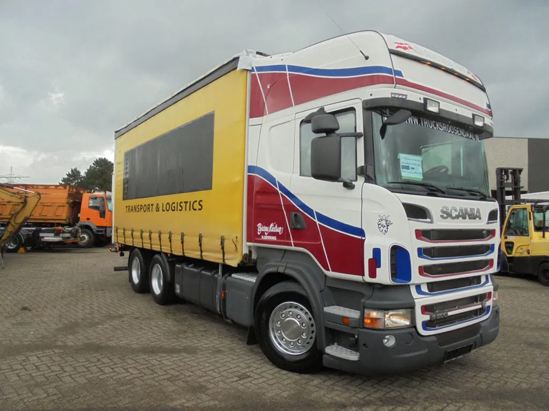 Scania R500 V8 + Euro 5 + Retarder + Lift + 6x2 - Camion à rideaux coulissants: photos 3 Scania R500 V8 + Euro 5 + Retarder + Lift + 6x2 - Camion à rideaux coulissants: photos 3