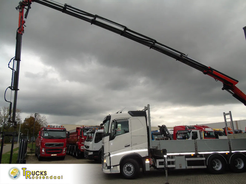 Volvo FH 500 FH 500 8x4 + PALFINGER PK 34002 6x extension +JIP 3x extension - Camion grue: photos 1 Volvo FH 500 FH 500 8x4 + PALFINGER PK 34002 6x extension +JIP 3x extension - Camion grue: photos 1