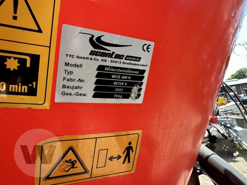 WDS 400 K - Epandeur de sable: photos 2 WDS 400 K - Epandeur de sable: photos 2