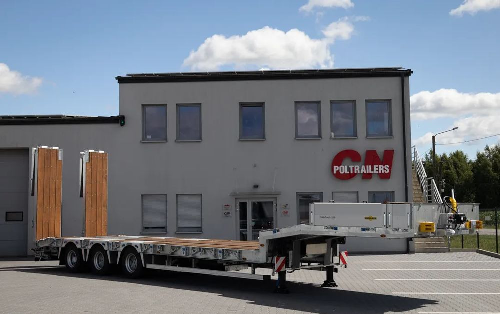 Humbaur HTS30K Naczepa niskopodwoziowa // 3. osiowa // ocynkowana rama // rampy hydrauliczne 1. i 2. częściowe - Semi-remorque surbaissé: photos 5 Humbaur HTS30K Naczepa niskopodwoziowa // 3. osiowa // ocynkowana rama // rampy hydrauliczne 1. i 2. częściowe - Semi-remorque surbaissé: photos 5