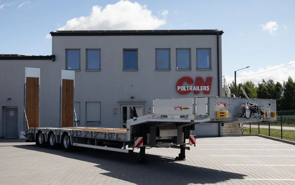 Humbaur HTS30K Naczepa niskopodwoziowa // 3. osiowa // ocynkowana rama // rampy hydrauliczne 1. i 2. częściowe - Semi-remorque surbaissé: photos 2 Humbaur HTS30K Naczepa niskopodwoziowa // 3. osiowa // ocynkowana rama // rampy hydrauliczne 1. i 2. częściowe - Semi-remorque surbaissé: photos 2