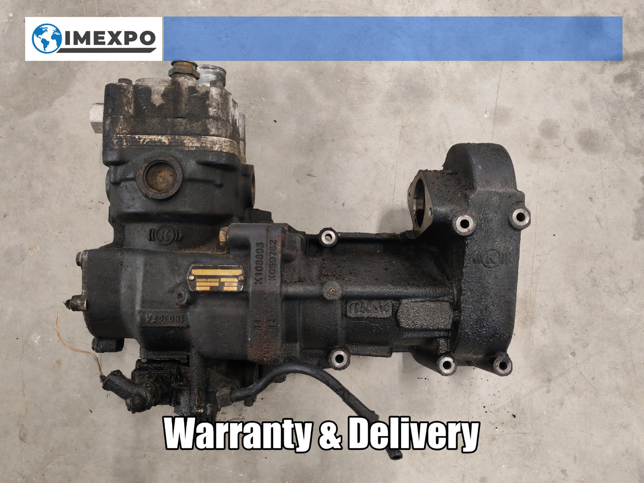 MAN TGS TGX EURO6 / D2676LF / KNORR AIR COMPRESSOR / 51540007174 - Compresseur: photos 1 MAN TGS TGX EURO6 / D2676LF / KNORR AIR COMPRESSOR / 51540007174 - Compresseur: photos 1