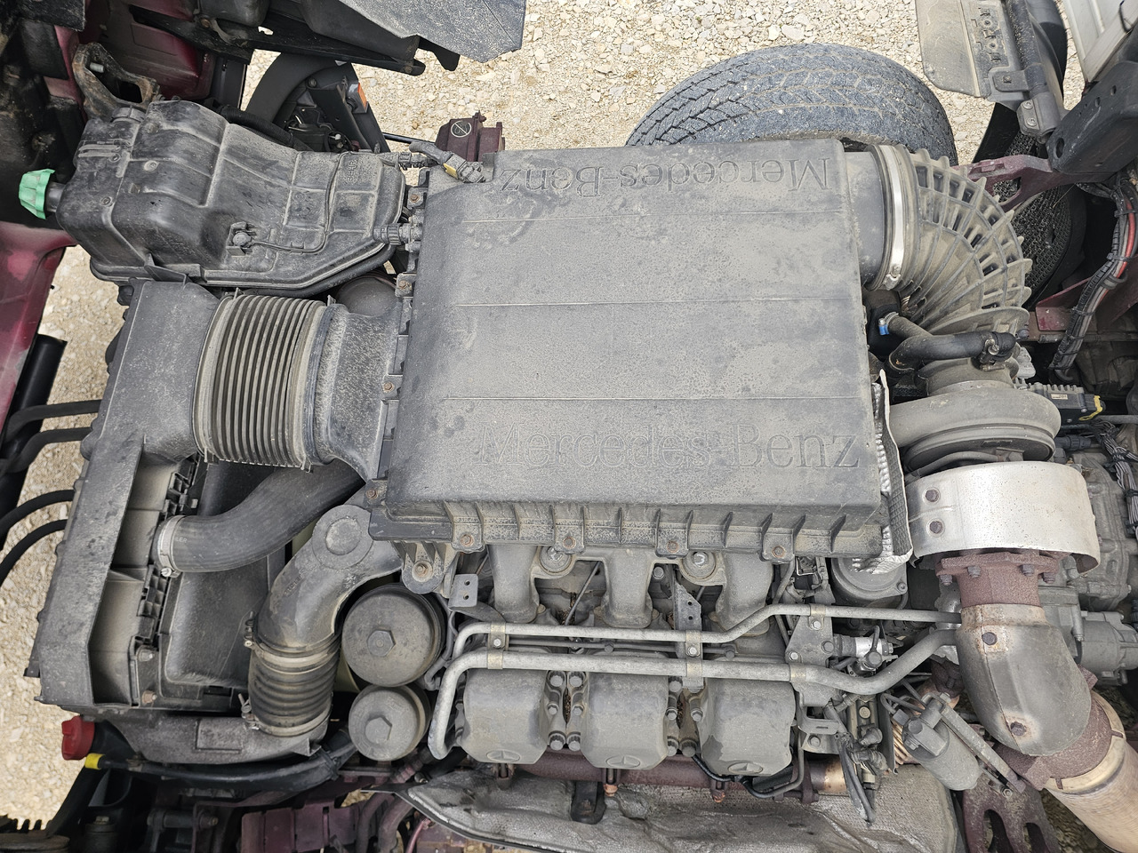 MERCEDES-BENZ ACTROS MP3/ OM501LA V6 / COMPLETE ENGINE / TOP CONDITION: 565k KM!! - Moteur: photos 4 MERCEDES-BENZ ACTROS MP3/ OM501LA V6 / COMPLETE ENGINE / TOP CONDITION: 565k KM!! - Moteur: photos 4