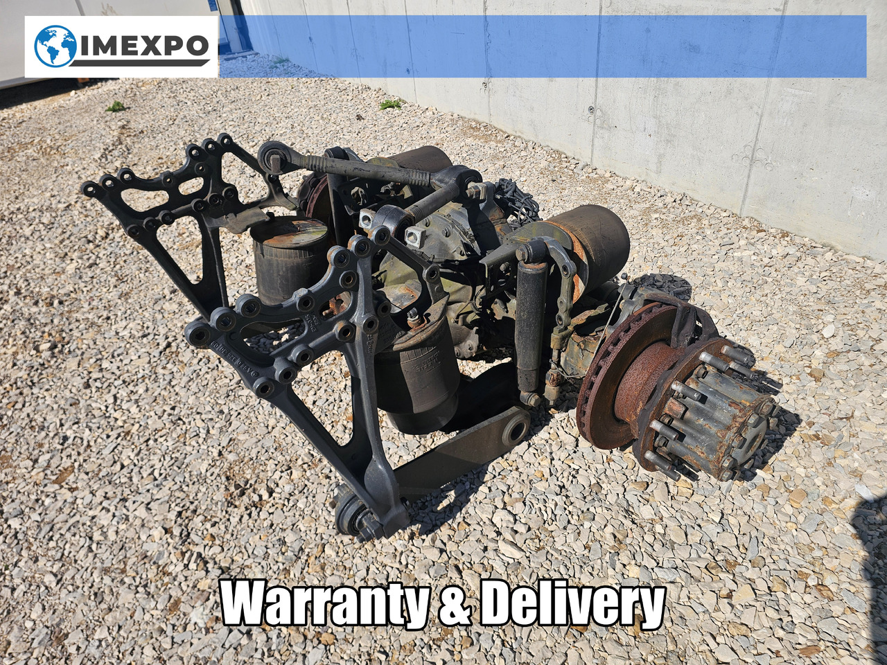 MERCEDES-BENZ ACTROS MP4 / COMPLETE REAR AXLE / R440 /RATIO: 2.733 - Essieu arrière: photos 1 MERCEDES-BENZ ACTROS MP4 / COMPLETE REAR AXLE / R440 /RATIO: 2.733 - Essieu arrière: photos 1