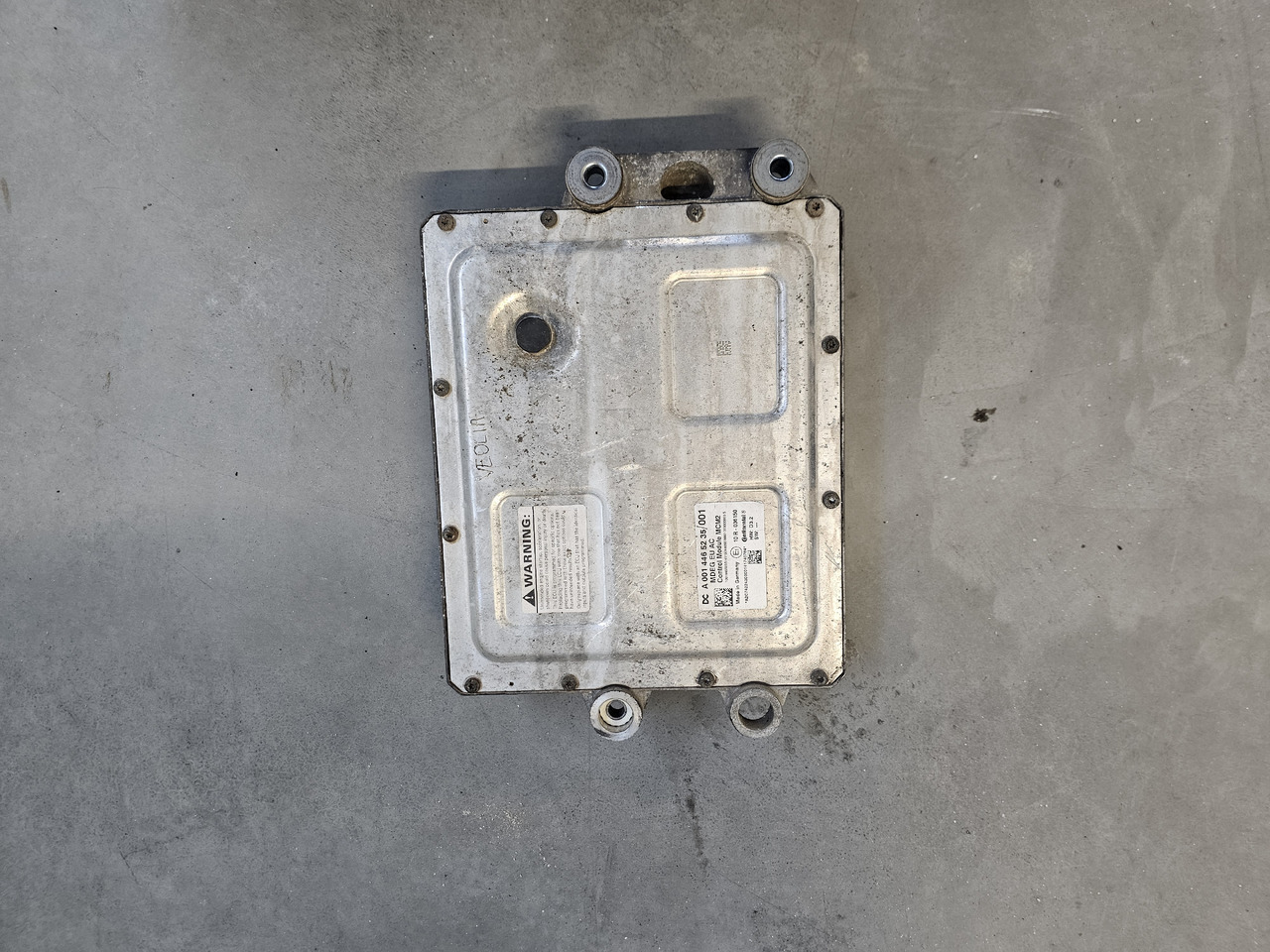 MERCEDES-BENZ ATEGO EURO 6 / OM936 / ENGINE ECU / A0014465235 - Bloc de gestion: photos 3 MERCEDES-BENZ ATEGO EURO 6 / OM936 / ENGINE ECU / A0014465235 - Bloc de gestion: photos 3
