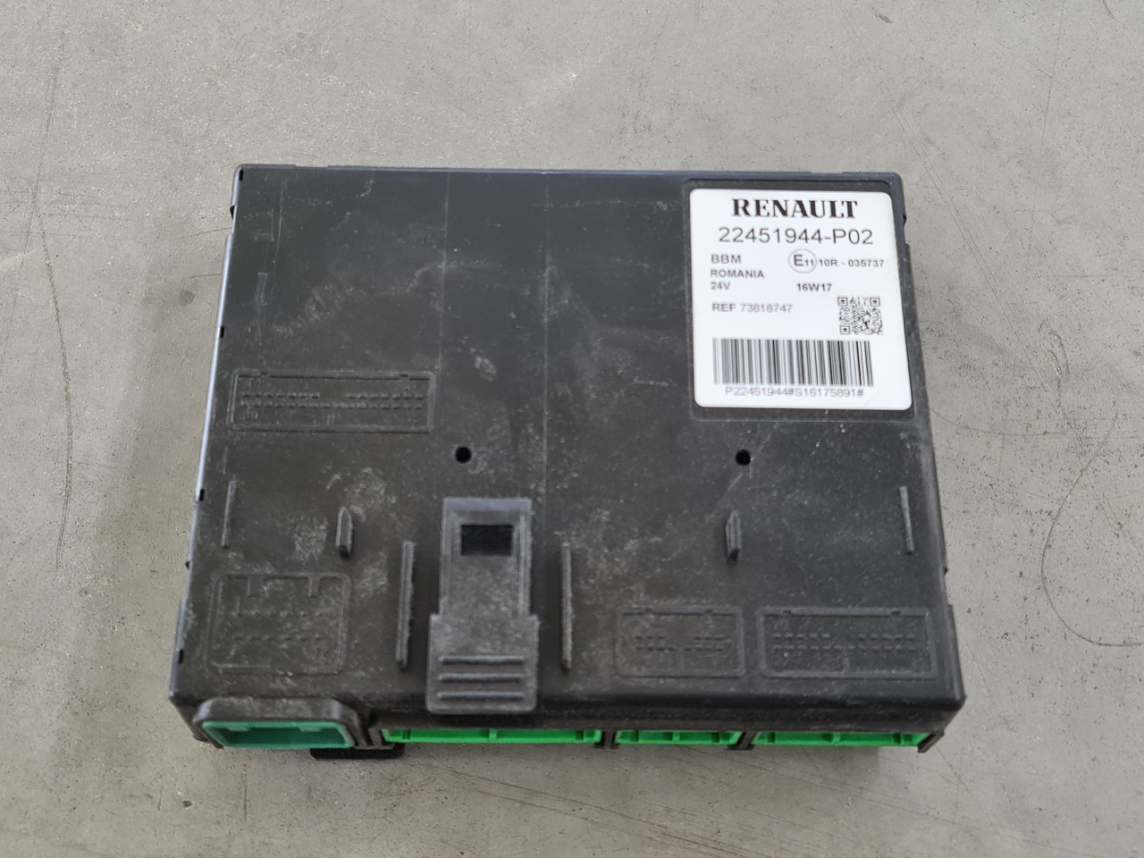 RENAULT RANGE T / BBM CONTROL UNIT / 22451944 P02 - Bloc de gestion: photos 2 RENAULT RANGE T / BBM CONTROL UNIT / 22451944 P02 - Bloc de gestion: photos 2