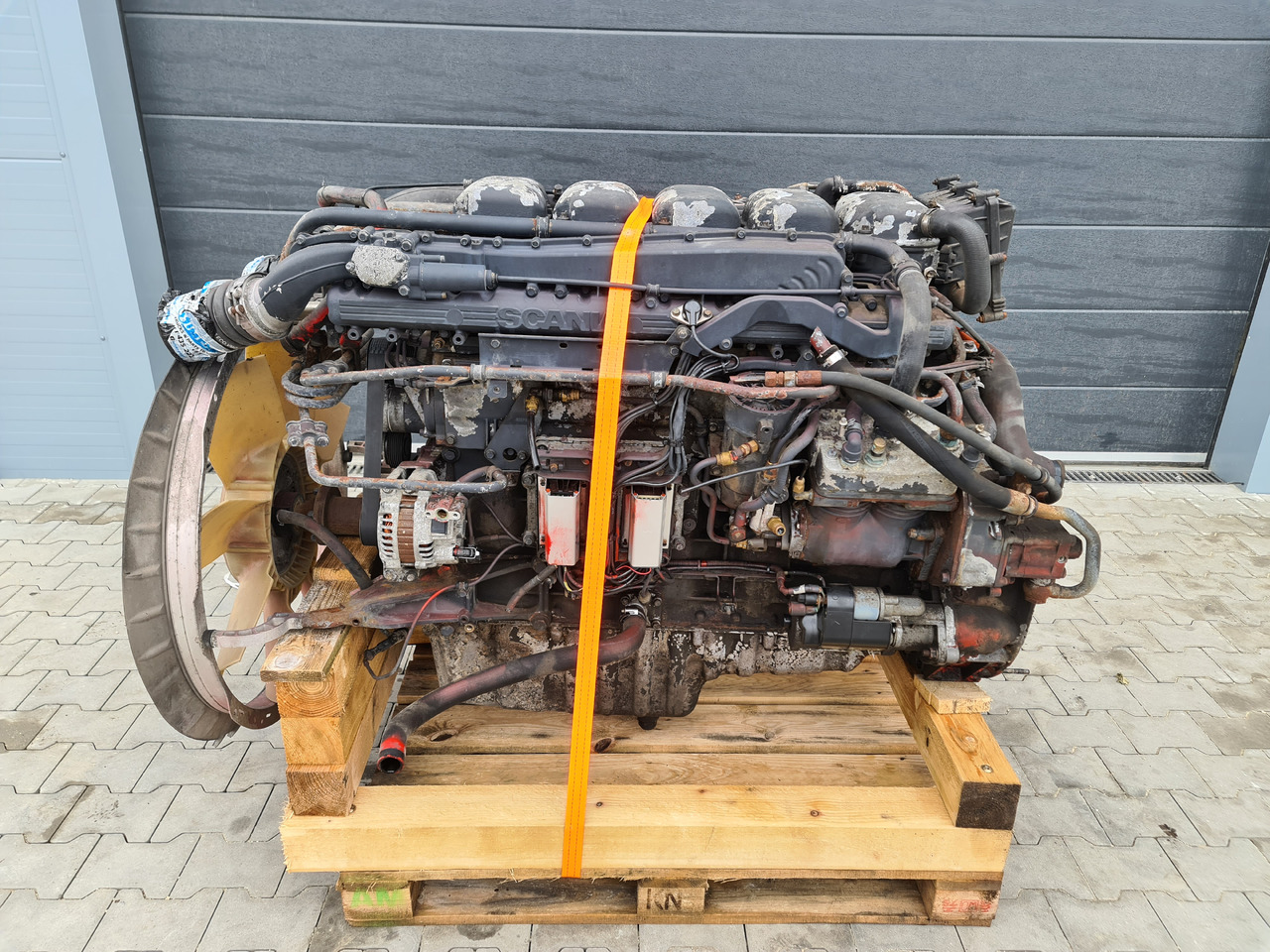 SCANIA ENGINE / DC9 18 310HP / EURO4 / DELIVERY WORLDWIDE - Moteur: photos 4 SCANIA ENGINE / DC9 18 310HP / EURO4 / DELIVERY WORLDWIDE - Moteur: photos 4