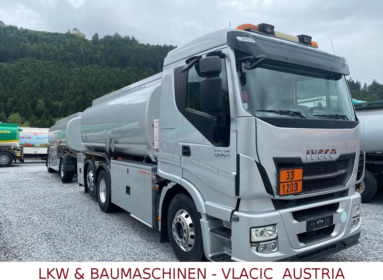 Iveco Stralis 460 Benz/Diesel Schwarzmüller-Kompletzug - Camion citerne: photos 2 Iveco Stralis 460 Benz/Diesel Schwarzmüller-Kompletzug - Camion citerne: photos 2