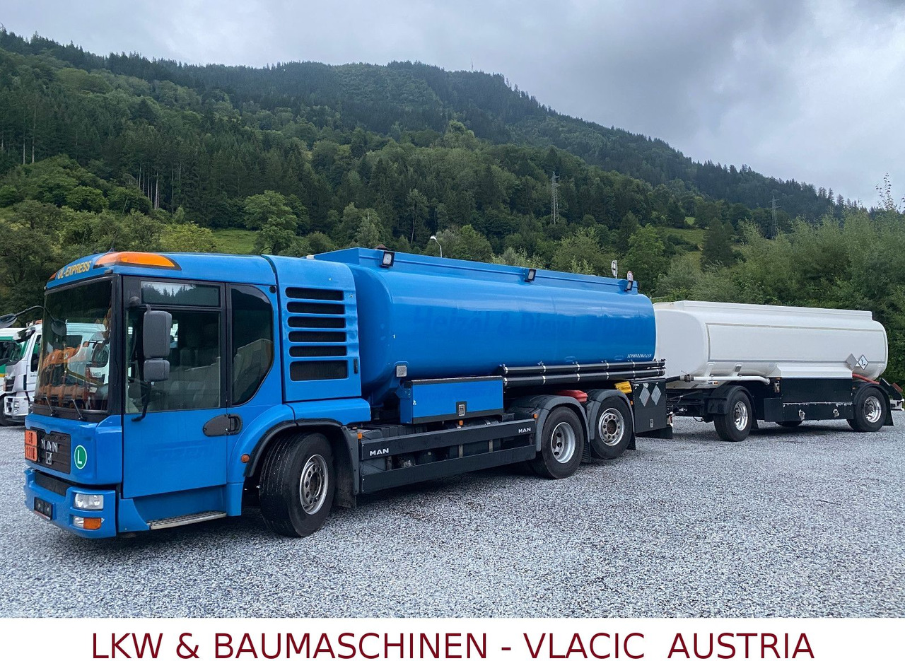 MAN 28.360 ADR/FL/AT Benzin/Diesel 22000Liter - Camion citerne: photos 1 MAN 28.360 ADR/FL/AT Benzin/Diesel 22000Liter - Camion citerne: photos 1