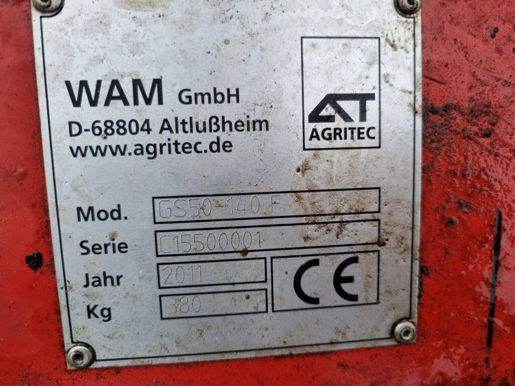 WAM GS50-140F mower - Faucheuse: photos 4 WAM GS50-140F mower - Faucheuse: photos 4