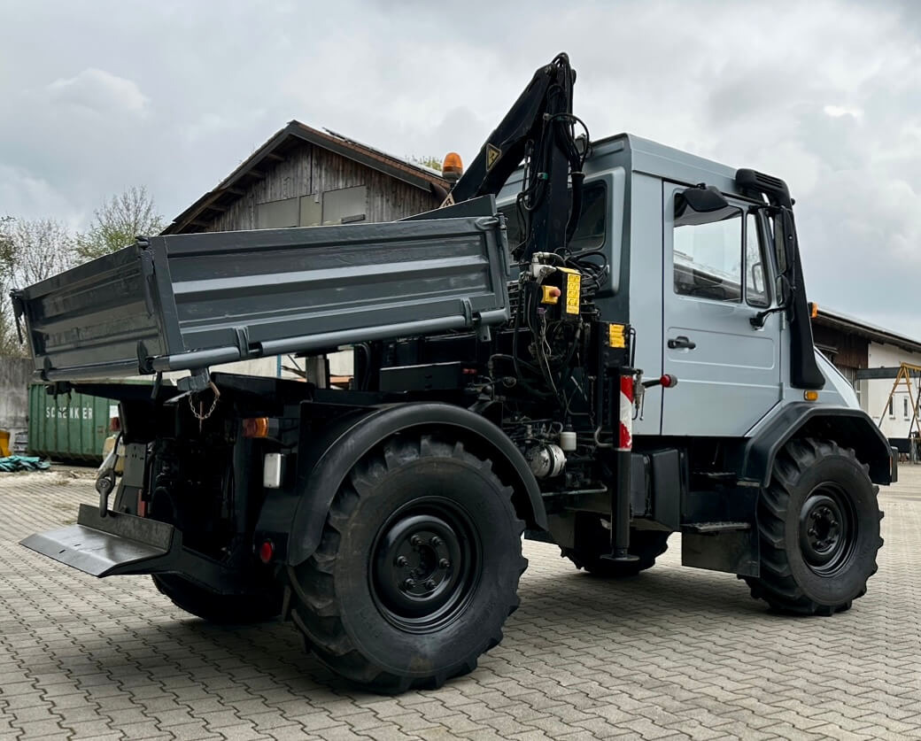 Crédit-bail de  Unimog 130 - U130 418 74426 mit Kran und Winde Mer Unimog 130 - U130 418 74426 mit Kran und Winde Mer: photos 7