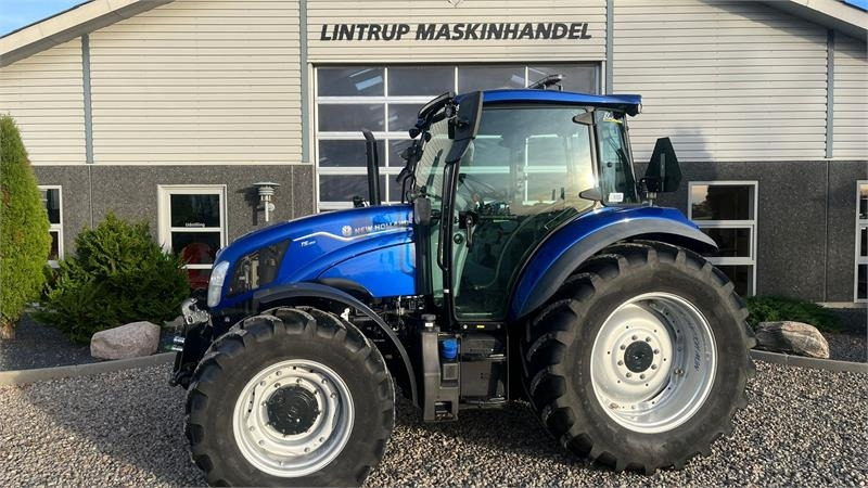 New Holland T5.100 Blue Power udstyrs model, med brede hjul, f - Tracteur agricole: photos 1 New Holland T5.100 Blue Power udstyrs model, med brede hjul, f - Tracteur agricole: photos 1