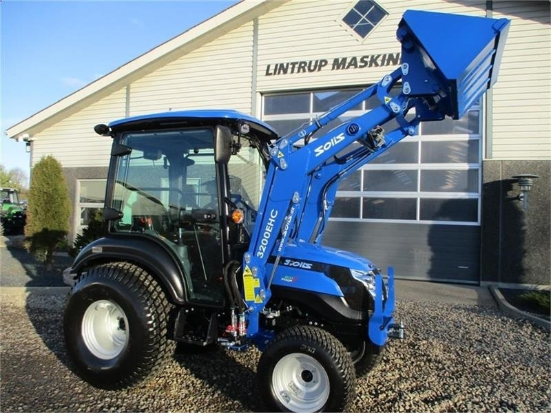 Tracteur communal Solis H26 HST Med kabine, turf hjul og frontlæsser.: photos 9