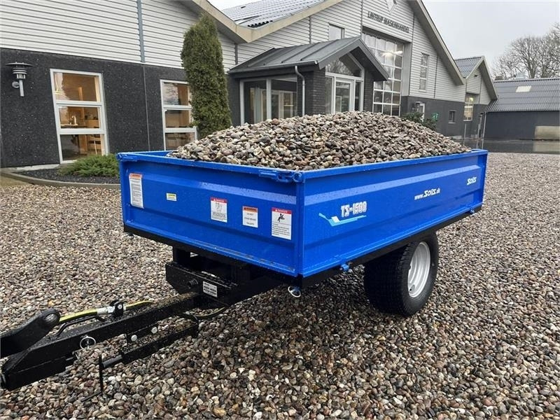 Solis TS1500 tipvogn med bagtip, aftagelige sider og fin - Remorque benne: photos 4 Solis TS1500 tipvogn med bagtip, aftagelige sider og fin - Remorque benne: photos 4