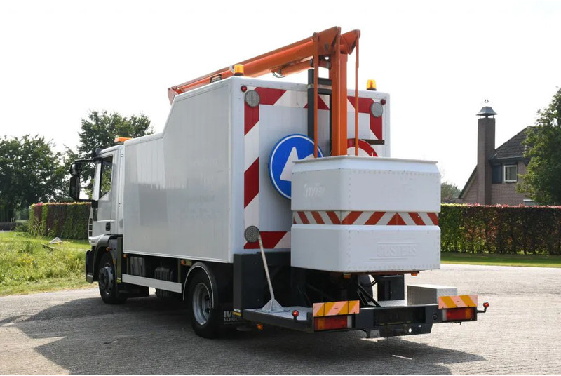Camion Iveco EuroCargo 120 E18!! ARBEITSBUHNE/SKYWORKER/HOOGWERKER!!EURO5!! CUSTERS!!: photos 6