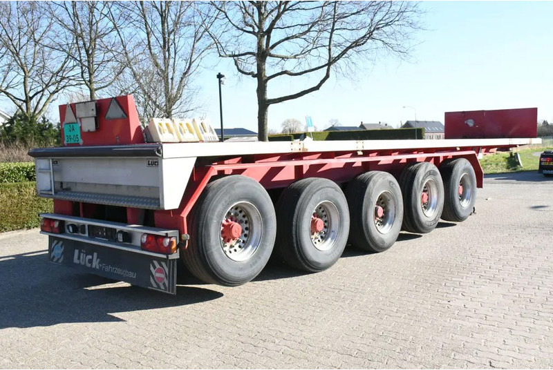 LUECK SPR75/5 5 achse BALLAST TRAILER 3x STEERAXLE!! - Semi-remorque plateau: photos 5 LUECK SPR75/5 5 achse BALLAST TRAILER 3x STEERAXLE!! - Semi-remorque plateau: photos 5