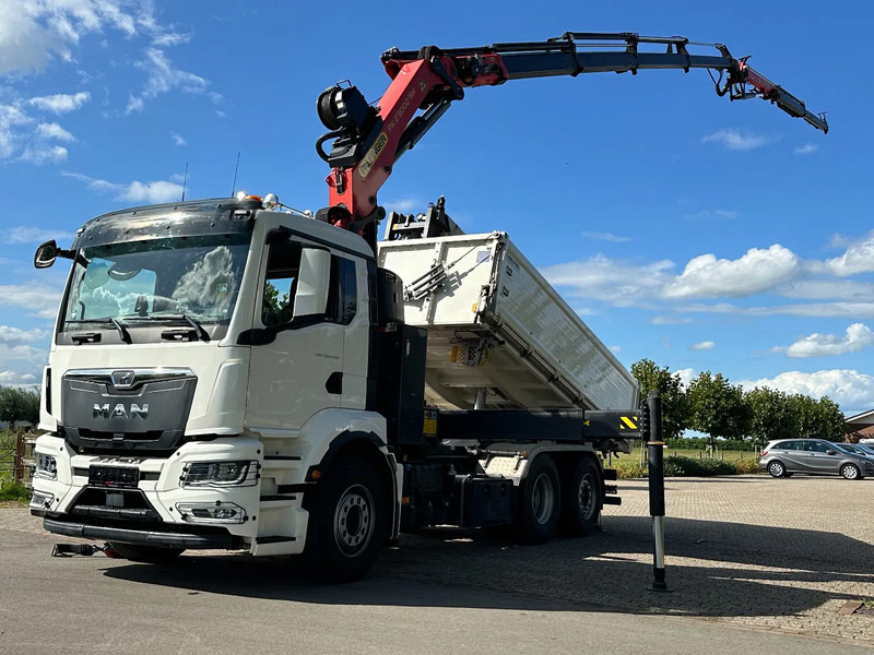 MAN TGS 26.430 2022!EURO6!! 6x2!! PALFINGER 23tm+JIB+LIER/WINCH!!DREISEITEN KIPPER/BORDMATIC!!9tkm - Camion benne, Camion grue: photos 5 MAN TGS 26.430 2022!EURO6!! 6x2!! PALFINGER 23tm+JIB+LIER/WINCH!!DREISEITEN KIPPER/BORDMATIC!!9tkm - Camion benne, Camion grue: photos 5