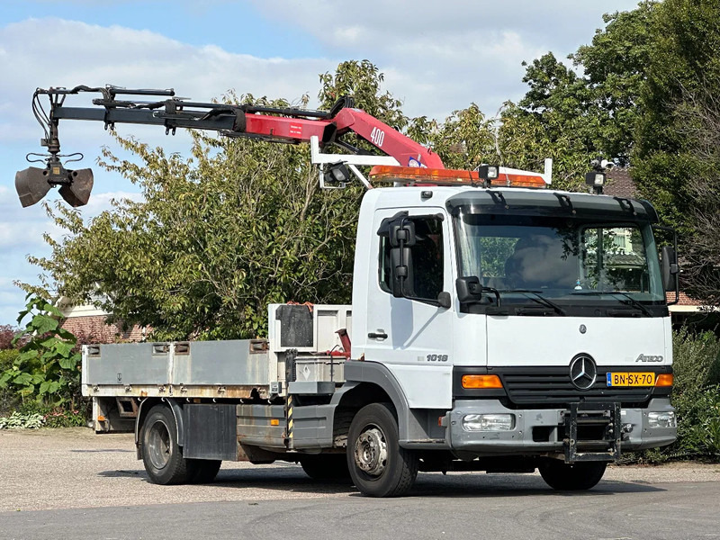 Mercedes-Benz Atego 1018 KRAAN/CRANE HMF403!!129tkm - Camion grue: photos 1 Mercedes-Benz Atego 1018 KRAAN/CRANE HMF403!!129tkm - Camion grue: photos 1