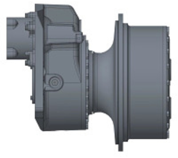 Case 47863726 - 84389282 - Moteur de translation pour Engins de chantier: photos 3 Case 47863726 - 84389282 - Moteur de translation pour Engins de chantier: photos 3