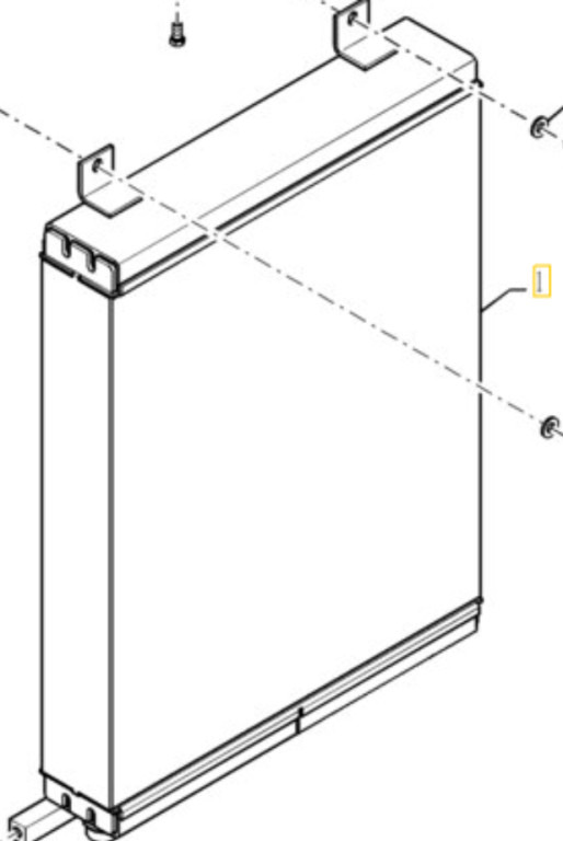 Case 84279839 - Radiateur d'huile pour Engins de chantier: photos 2 Case 84279839 - Radiateur d'huile pour Engins de chantier: photos 2