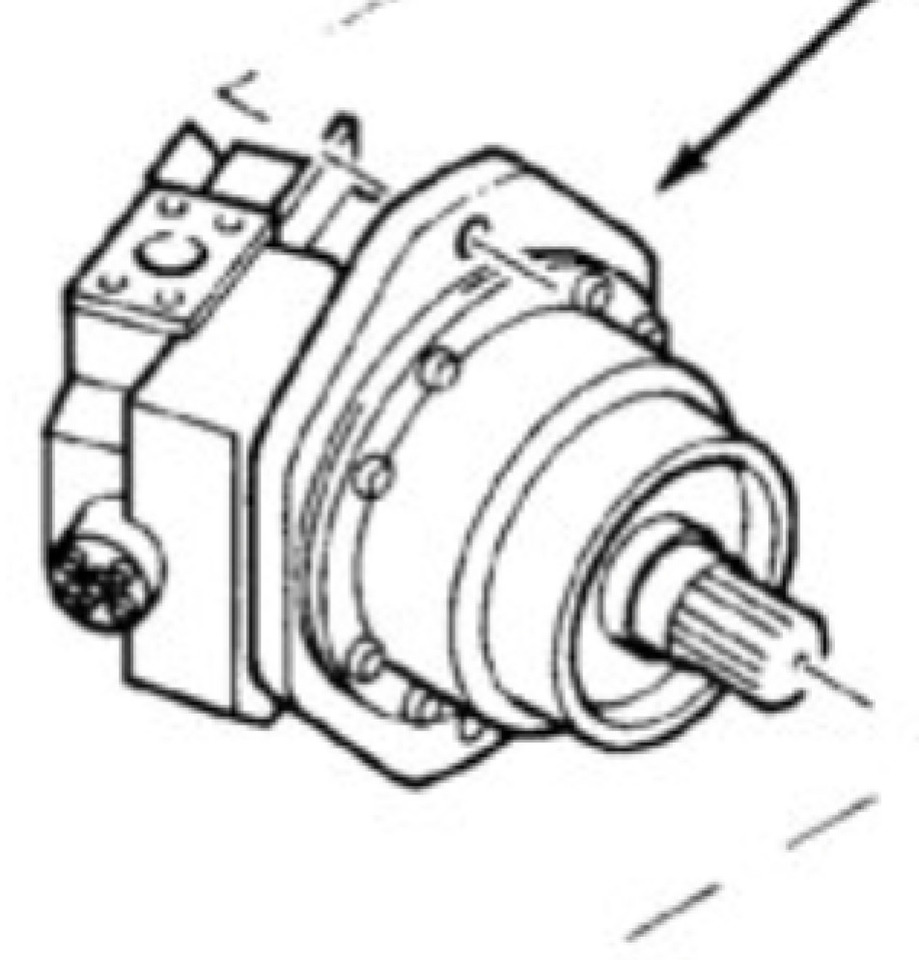 Case D4743730 - Moteur de rotation pour Engins de chantier: photos 2 Case D4743730 - Moteur de rotation pour Engins de chantier: photos 2