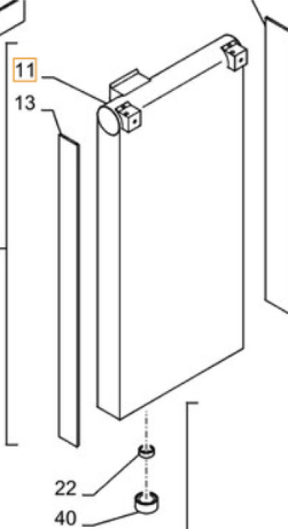 Case LN004110 - Radiateur d'huile pour Engins de chantier: photos 1 Case LN004110 - Radiateur d'huile pour Engins de chantier: photos 1