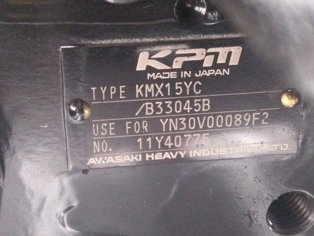 Kobelco YN30V00089F2 - KMX15YC/B44045B - Valve hydraulique pour Engins de chantier: photos 1 Kobelco YN30V00089F2 - KMX15YC/B44045B - Valve hydraulique pour Engins de chantier: photos 1