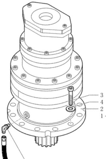 New Holland 152403301 - Moteur de rotation pour Engins de chantier: photos 1 New Holland 152403301 - Moteur de rotation pour Engins de chantier: photos 1