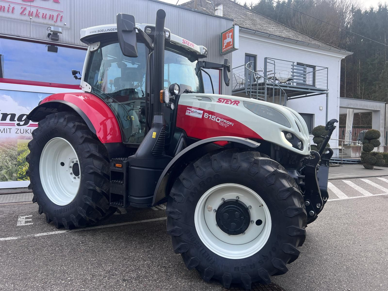 Steyr 6150 Profi CVT (Stage V) - Tracteur agricole: photos 3 Steyr 6150 Profi CVT (Stage V) - Tracteur agricole: photos 3