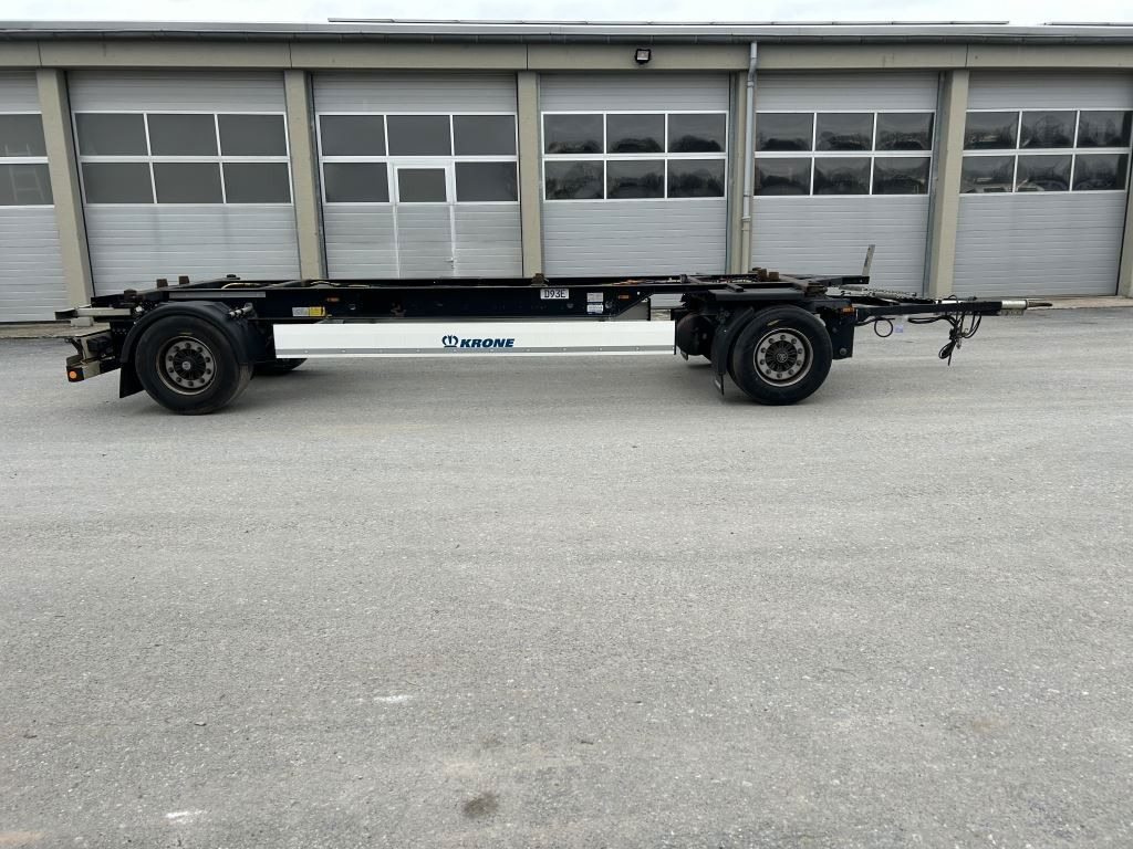 Krone 2 Achswechselfahrgestell, Typ: MAXI AZW 18 eL3B7 - Remorque porte-conteneur/ Caisse mobile: photos 1 Krone 2 Achswechselfahrgestell, Typ: MAXI AZW 18 eL3B7 - Remorque porte-conteneur/ Caisse mobile: photos 1