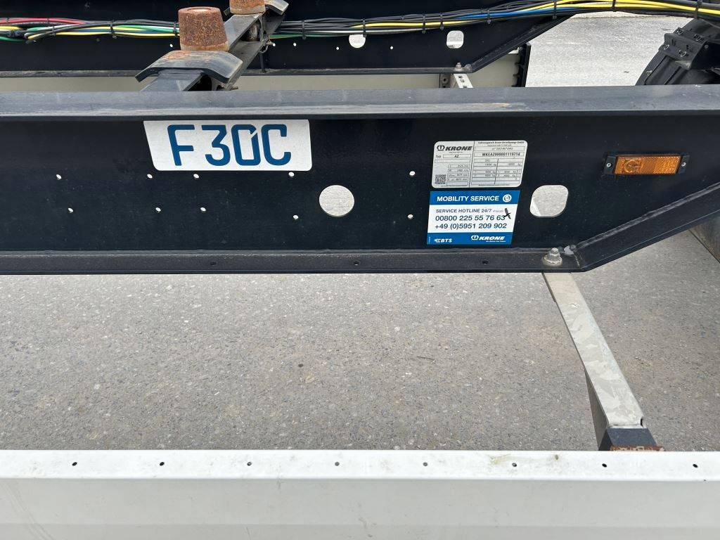 Krone 2 Achswechselfahrgestell, Typ: MAXI AZW 18 eL3B7 - Remorque porte-conteneur/ Caisse mobile: photos 3 Krone 2 Achswechselfahrgestell, Typ: MAXI AZW 18 eL3B7 - Remorque porte-conteneur/ Caisse mobile: photos 3