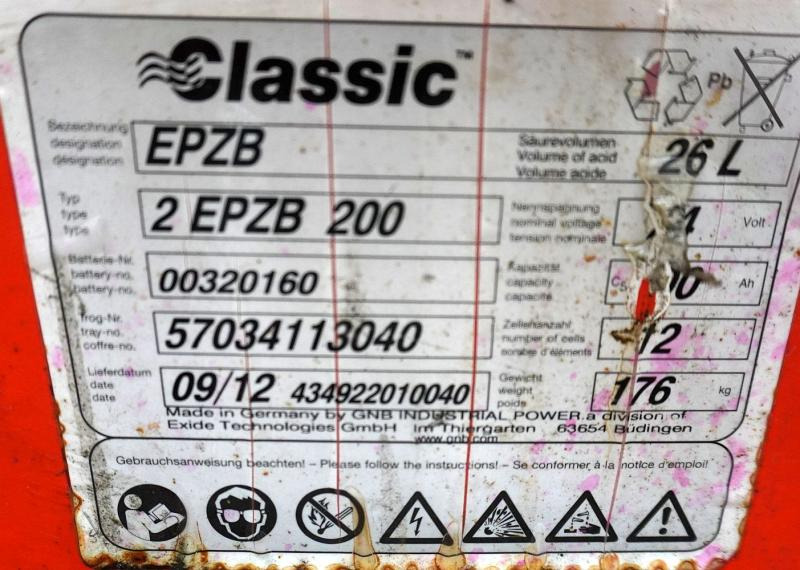 EXIDE 24 Volt 2 PzB 200 Ah - Accumulateur: photos 5 EXIDE 24 Volt 2 PzB 200 Ah - Accumulateur: photos 5