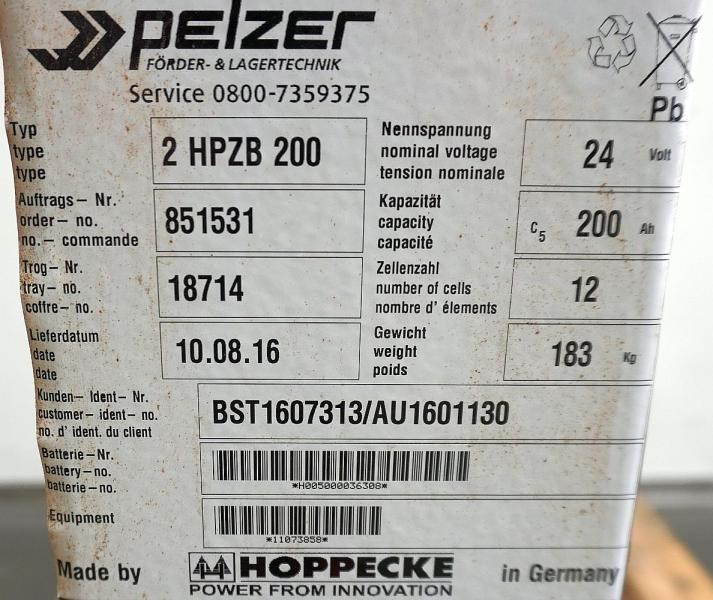 HOPPECKE 24 Volt 2 PzB 200 Ah - Accumulateur: photos 4 HOPPECKE 24 Volt 2 PzB 200 Ah - Accumulateur: photos 4